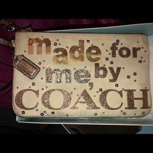 Coach wristlet
